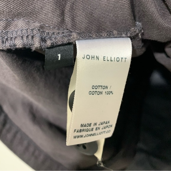 🔥 John Elliott Distorted Military Paint Splatter Shirt Washed Black - Picture 12 of 12